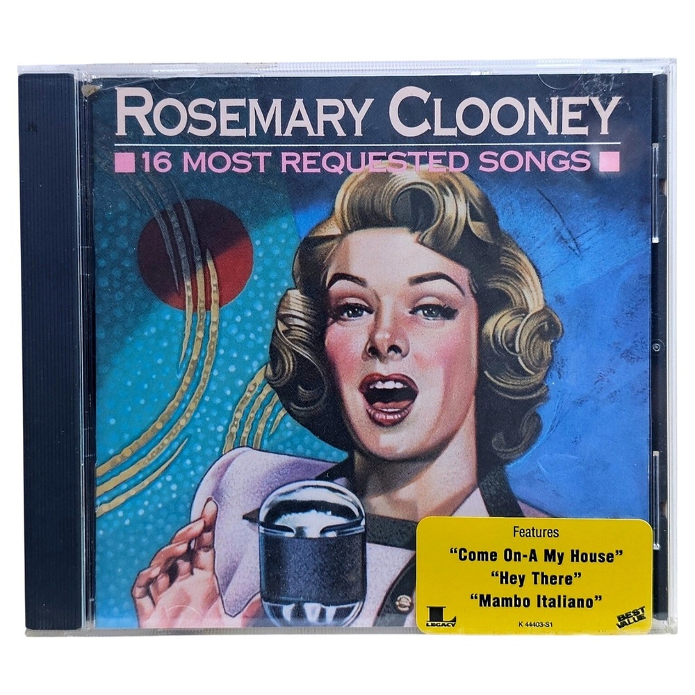 Rosemary Clooney CD‎ 16 Most Requested Songs Columbia EUC CK 44403 07464444032